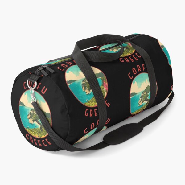 Item preview, Corfu Greece Retro Distressed Circle designed and sold by KrisSidDesigns.