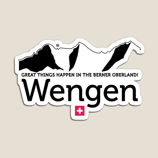 Item preview, Wengen - Great Things Happen In The Berner Oberland designed and sold by LoveFromWengen.