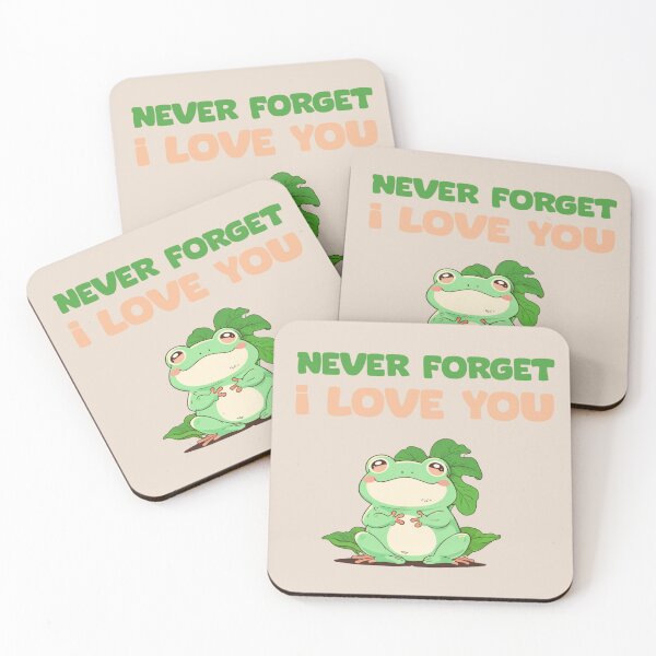 Item preview, never forget i love you cute frog designed and sold by La Loca.