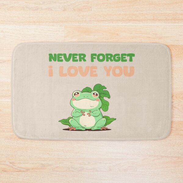 Item preview, never forget i love you cute frog designed and sold by La Loca.