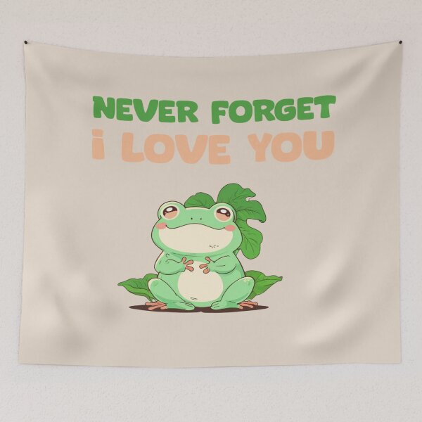 Item preview, never forget i love you cute frog designed and sold by La Loca.