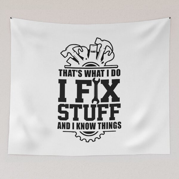 Item preview, Fathers Day 2025 Gifts Mens Ideas for Birthday - I Fix Stuff Dad Trucker designed and sold by FernaRoje.