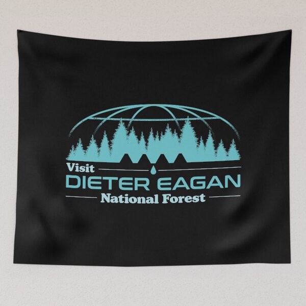 Item preview, Visit Dieter Eagan National Forest designed and sold by sachpica.