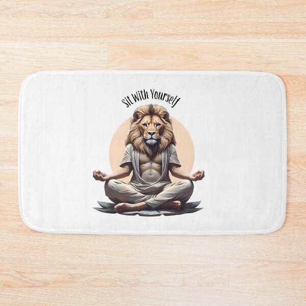 Item preview, Lion Meditation T Shirt For Spiritual Lovers designed and sold by Apotheosis by Irie Meraki.