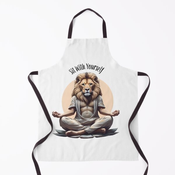 Item preview, Lion Meditation T Shirt For Spiritual Lovers designed and sold by Apotheosis by Irie Meraki.