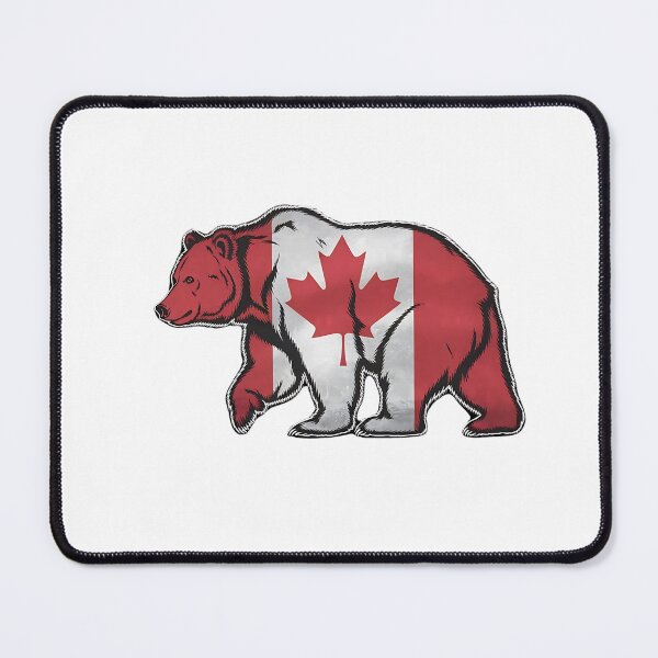 Item preview, Maple Leaf Patriotic Moose Canadian Flag - Canada Proud designed and sold by Smix Pixels.
