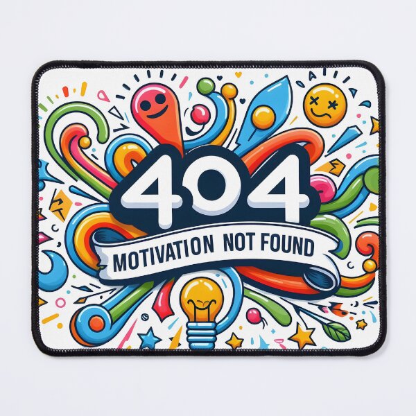 Item preview, 404 motivation not found designed and sold by aliraweb.