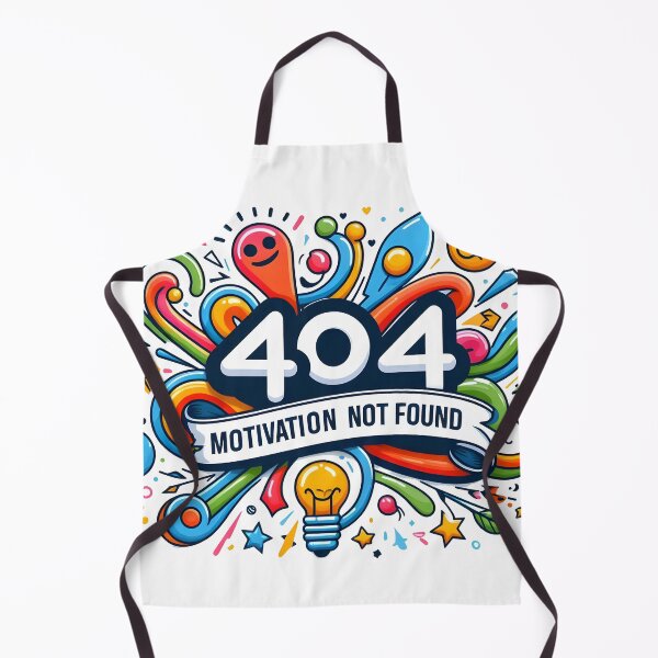 Item preview, 404 motivation not found designed and sold by aliraweb.