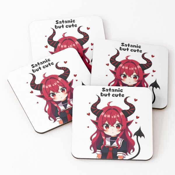 Item preview, Satanic But Cute Anime Demon Girl designed and sold by PEC-Studio.