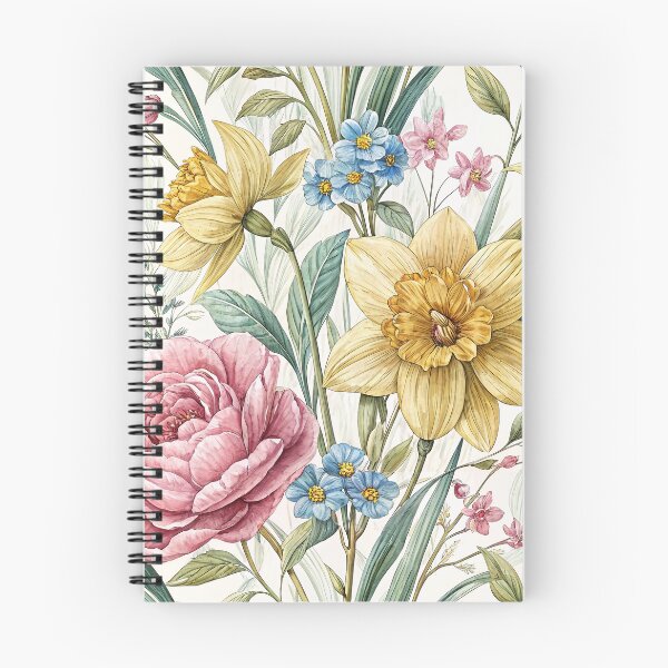 Item preview, Narciso dorado en flor: vibrante diseño floral primaveral designed and sold by CraftsEtc.