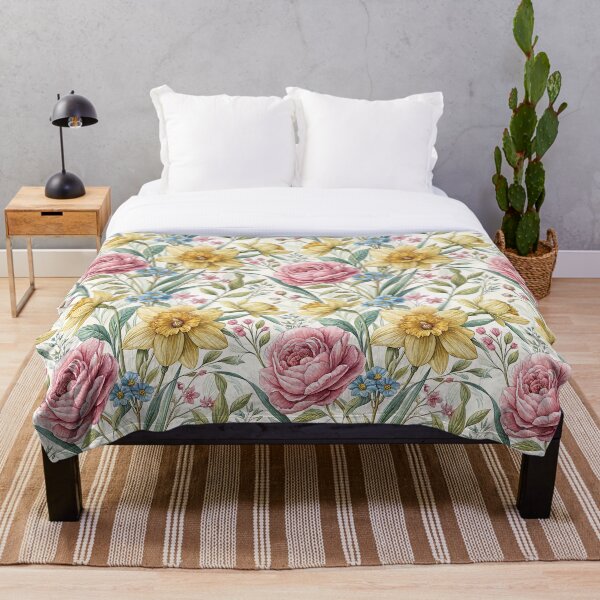 Item preview, Narciso dorado en flor: vibrante diseño floral primaveral designed and sold by CraftsEtc.