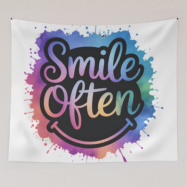 Item preview, Smile Often designed and sold by SpeakingPrint2.