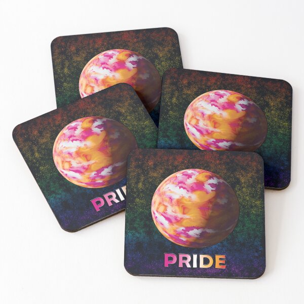 Item preview, Lesbian Pride Planet and Text designed and sold by SnapV.