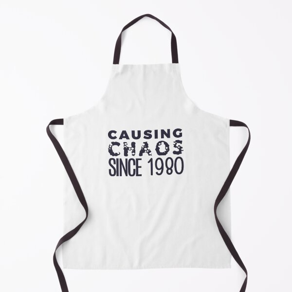 Item preview, Causing Chaos Since 1980 Cool 45th Birthday T-Shirt Funny Retro Style 45 Years Bday Gift for Women Men designed and sold by BCNDesign.