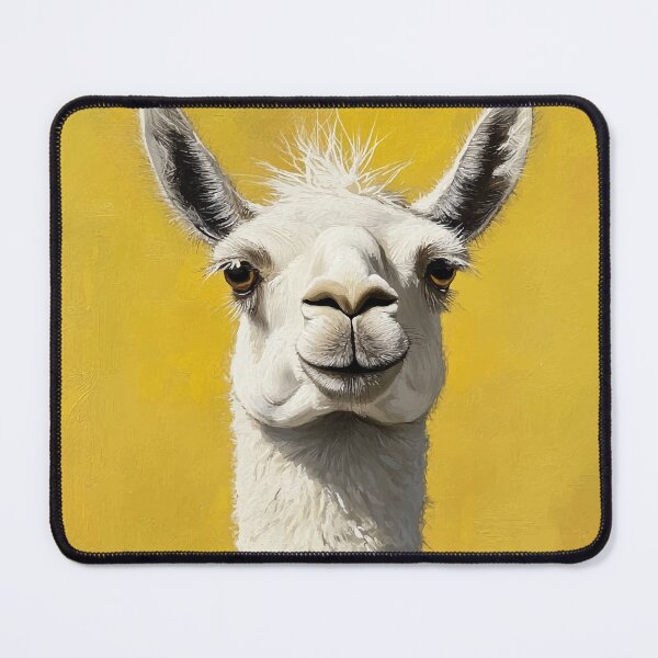 Item preview, Expressive Llama Portrait designed and sold by Moss and Moon Studio.