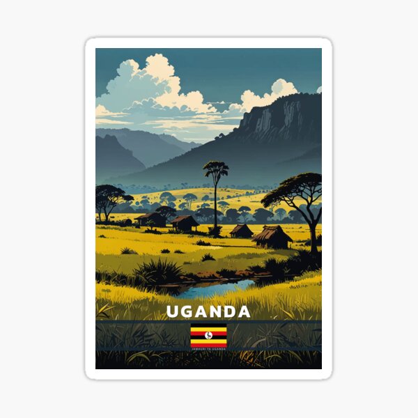 Item preview, Uganda Travel  designed and sold by Thistle-TShop.