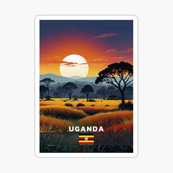 Item preview, Uganda Travel  designed and sold by Thistle-TShop.