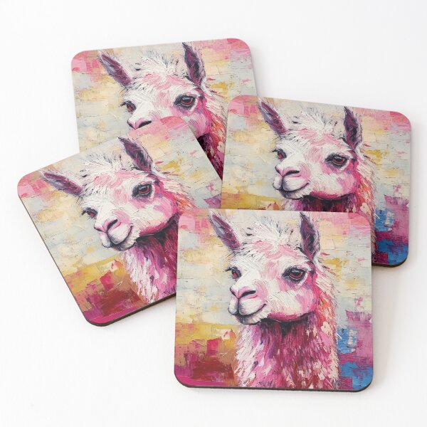 Item preview, Expressive Llama Portrait designed and sold by Moss and Moon Studio.