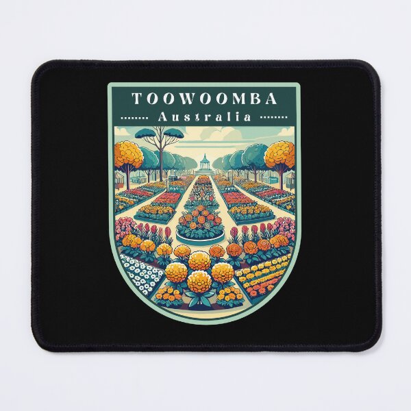 Item preview, Retro Toowoomba City Garden designed and sold by MaateoDesign.