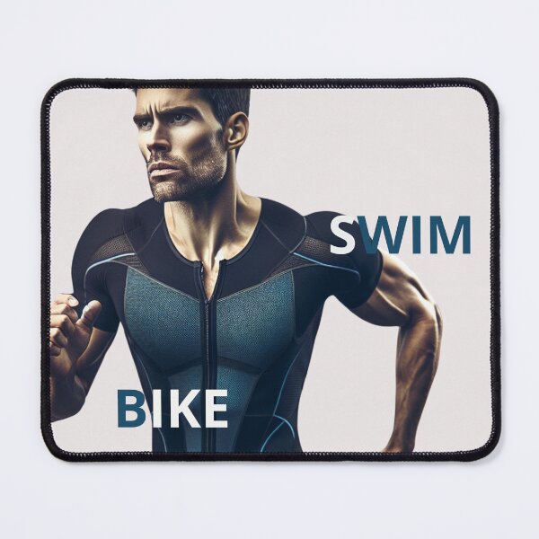 Item preview, Swim. Bike. Run. – Triathlon Athlete Motivational Design designed and sold by Triathlongram.