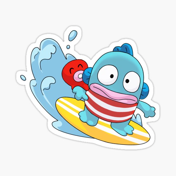 Item preview, Surfing Fish and Octopus Friend designed and sold by phogar.