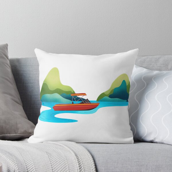 Item preview, Let's Motorboat - Colorful Scenic Motorboat Adventure designed and sold by Paul's Picks Shop.