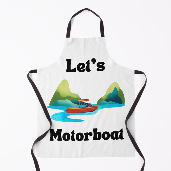 Item preview, Let's Motorboat - Colorful Scenic Motorboat Adventure designed and sold by Paul's Picks Shop.