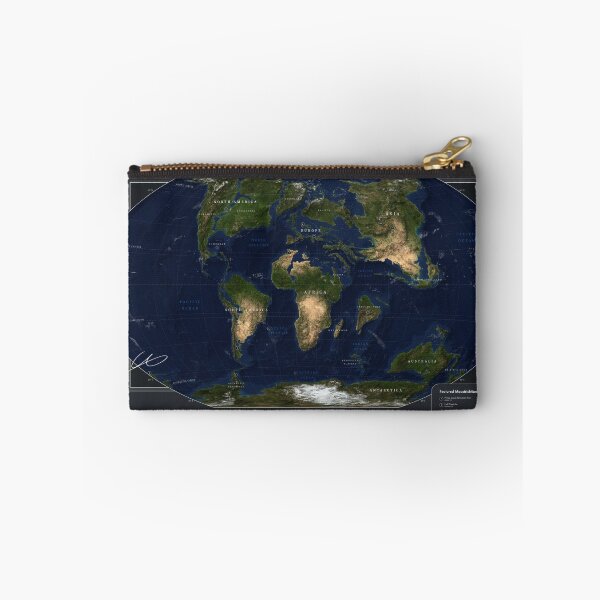 Item preview, Map of the Late Cretaceous World designed and sold by CarlAugustW.
