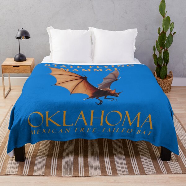 Item preview, Oklahoma Territory Flying Mammal The Mexican Free-Tailed Bat designed and sold by taiche.