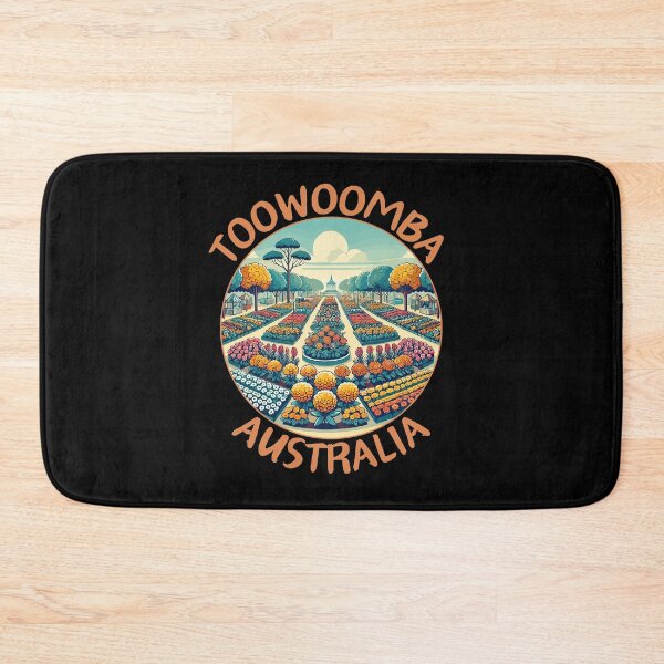 Item preview, Toowoomba in Queensland Australia Retro Travel Art Emblem designed and sold by MaateoDesign.