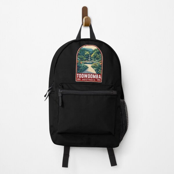 Item preview, Toowoomba in Queensland Australia Retro Travel Art Badge designed and sold by MaateoDesign.