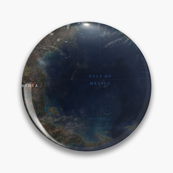 Item preview, Map of the Gulf of Mexico at K-Pg boundary designed and sold by CarlAugustW.