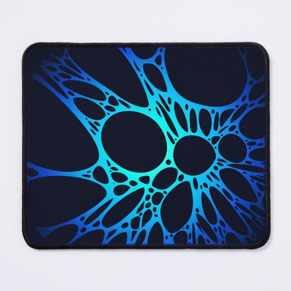 Item preview, Round Ice Blue Spider Web Neural Network with Holes designed and sold by Andrey Prokopenko.