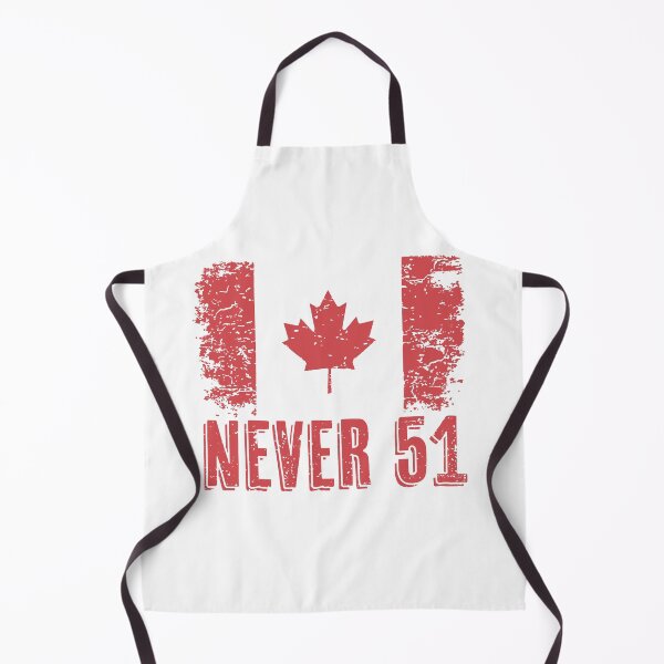 Item preview, Never 51 Canadian Flag and Maple Leaf designed and sold by Nerd Shizzle.