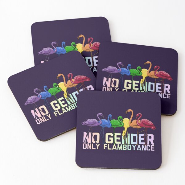 Item preview, No Gender Only Flamboyance designed and sold by Art by Veya.