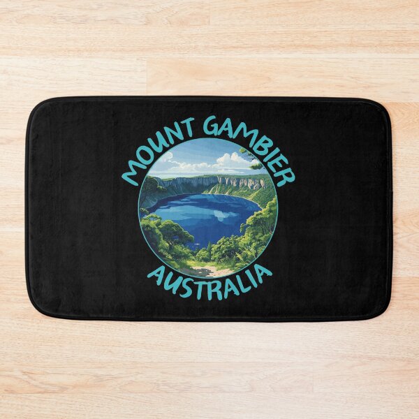 Item preview, Mount Gambier in South Australia Art Travel Emblem designed and sold by MaateoDesign.