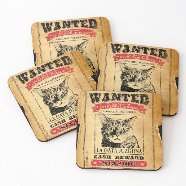 Item preview, Wanted - Judgy Cat designed and sold by ogdimora.