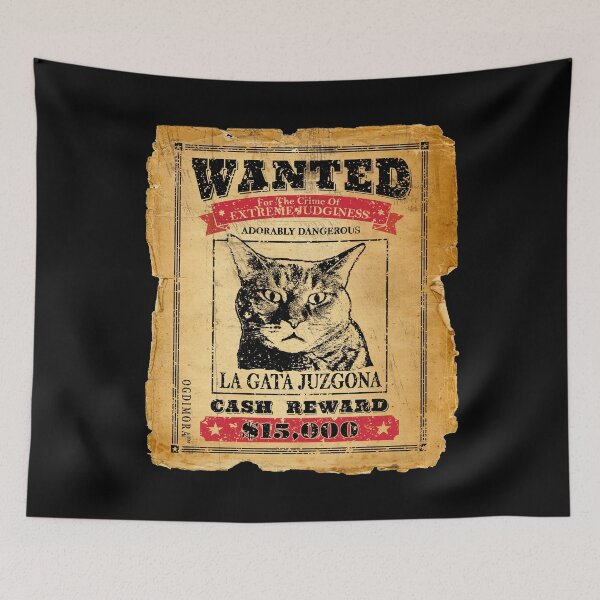 Item preview, Wanted - Judgy Cat designed and sold by ogdimora.