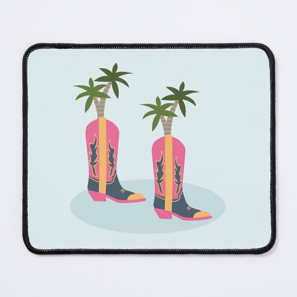 Item preview, Flat Design Illustration with Cowboy Boots and Palm designed and sold by AlginaPugachova.