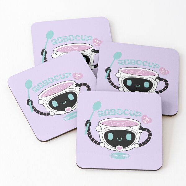 Item preview, RoboCup - Love in a mug designed and sold by Patterns and critters.