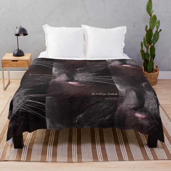 Item preview, Sleepy Black Cat designed and sold by Kathryn Bullock.