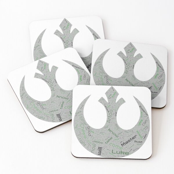 Item preview, Return of the Jedi Rebel Word Cloud designed and sold by SandyFeelings.