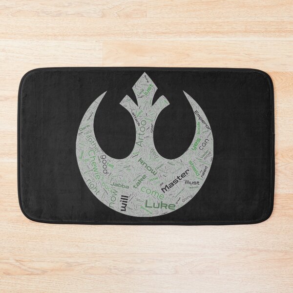 Item preview, Return of the Jedi Rebel Word Cloud designed and sold by SandyFeelings.