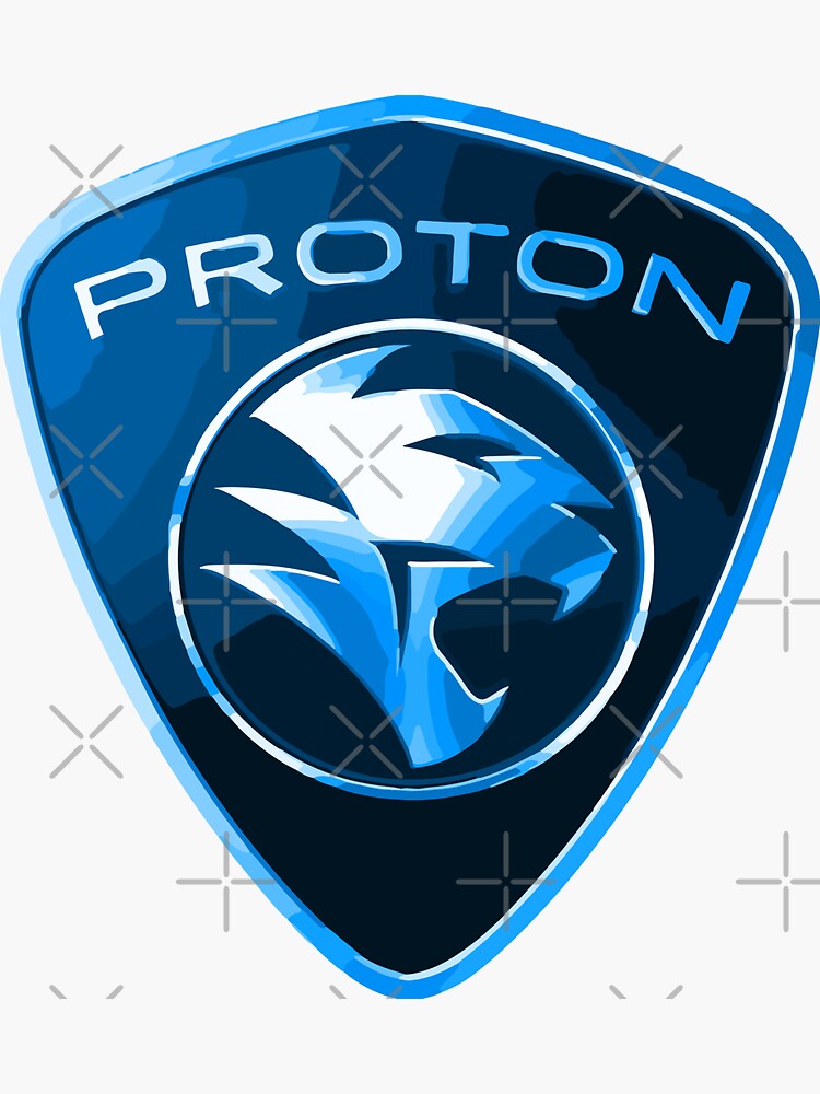 Proton Saga PROTON Holdings Car Logo Sticker Transparent PNG