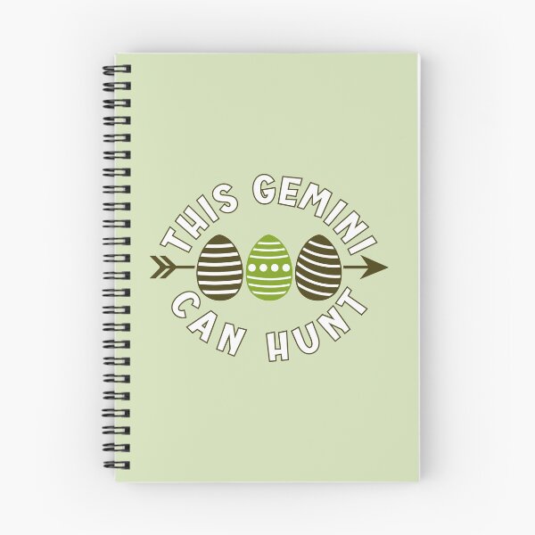 Item preview, This Gemini can hunt - green Easter greetings for astrology lovers designed and sold by mariya-ivanova.