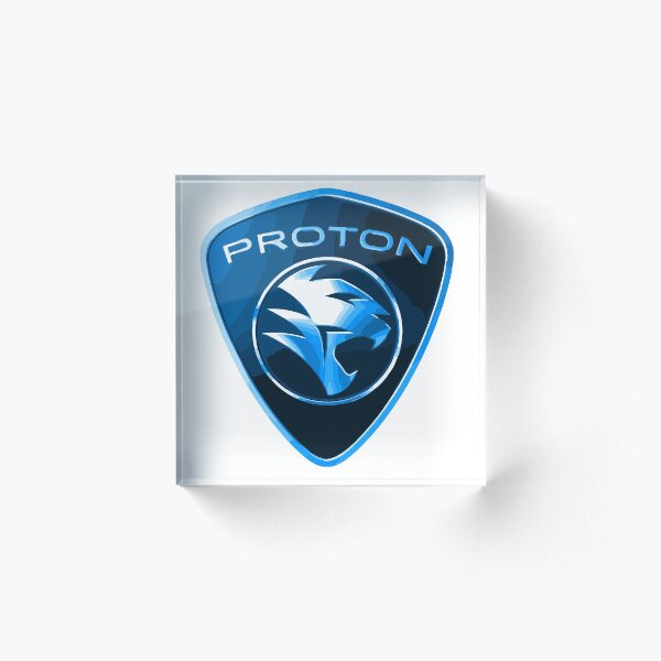 Item preview, Proton Power - Blue Proton Car Badge designed and sold by DylanJaimz.