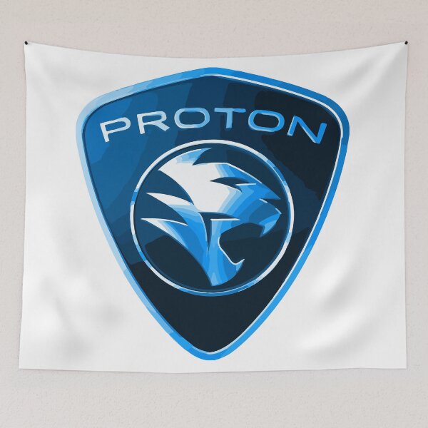 Item preview, Proton Power - Blue Proton Car Badge designed and sold by DylanJaimz.
