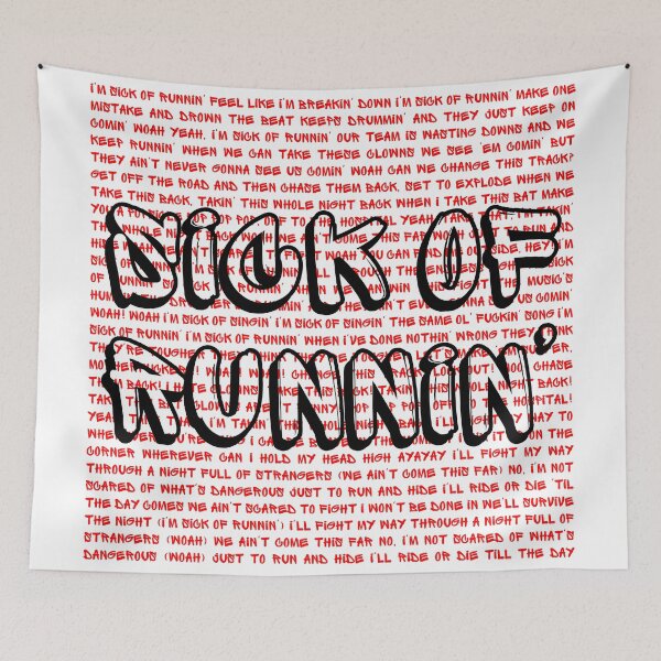 Item preview, Warriors lyrics designed and sold by broadwaygirl142.