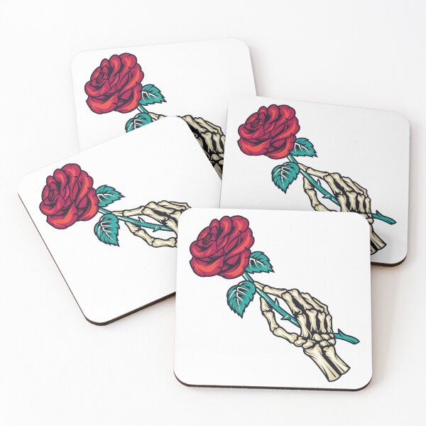 Item preview, Skeleton Hand with a Rose designed and sold by the-craft-shop.