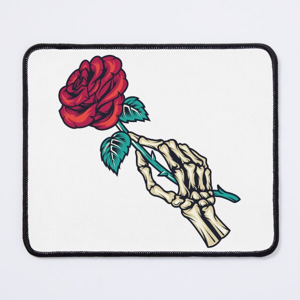 Item preview, Skeleton Hand with a Rose designed and sold by the-craft-shop.